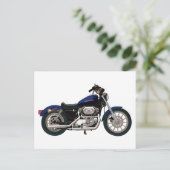 Carte Postale Motorcycle (Debout devant)