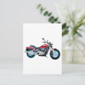 Carte Postale Motorcycle (Debout devant)