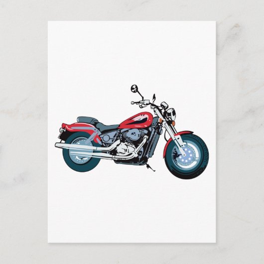 Carte Postale Motorcycle (Devant)