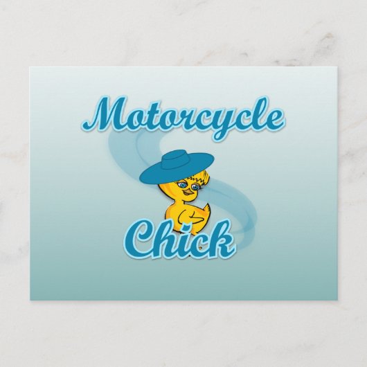 Carte Postale Motorcycle Chic #3 (Devant)