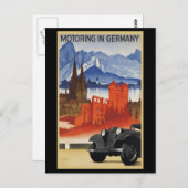 Carte Postale Motorisation En Allemagne (Devant / Derrière)