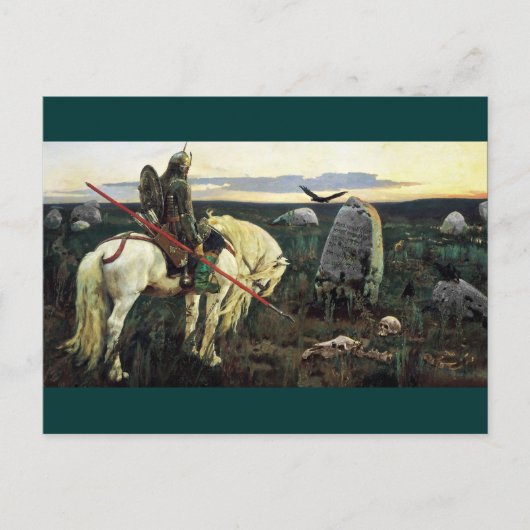 Carte Postale Mots-croisés viking (Devant)