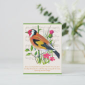 Carte Postale Mots d'encouragement (Debout devant)