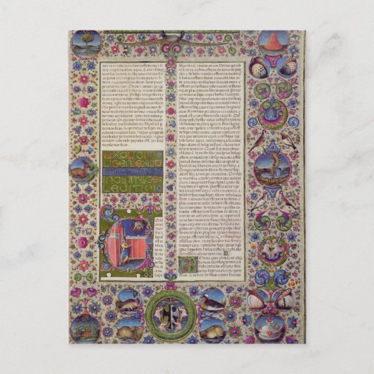 Carte Postale Mots d'ouverture de Leviticus (Devant)