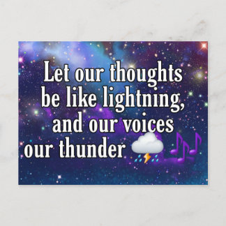 Carte Postale Mots exacts