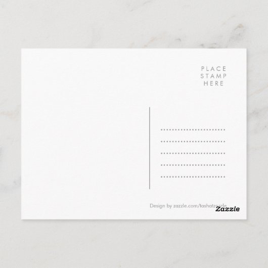 Carte Postale Mots Inspirationnels Décider Commit Succès (Dos)