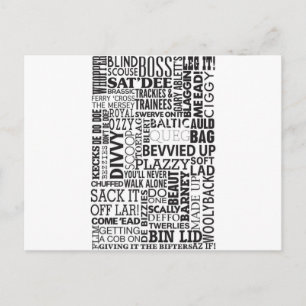 Carte Postale Mots & Phrases Scouse