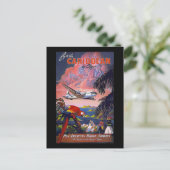 Carte Postale Mouche à Pan American World Airways des Caraïbes (Debout devant)