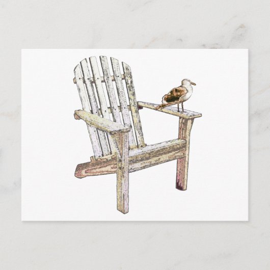 Carte Postale Mouette (Devant)
