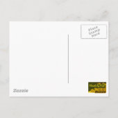 Carte Postale Mouette sur rail (Dos)