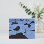 Carte Postale Mouettes (Debout devant)