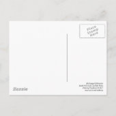 Carte Postale Mouettes à pattes rouges (Dos)