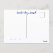 Carte Postale Mouettes de plage (Dos)