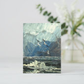 Carte Postale Mouettes en mer (Debout devant)