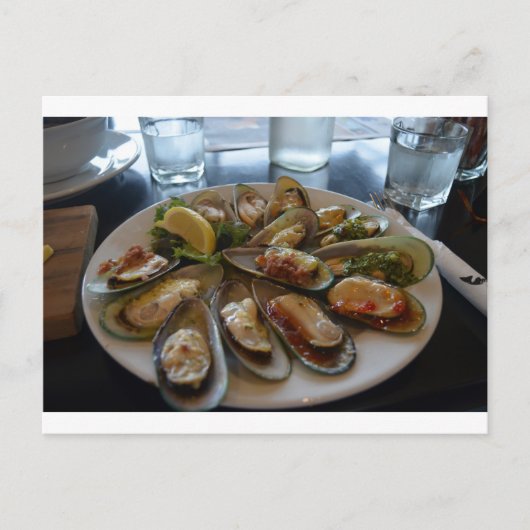 Carte Postale Moules (Devant)