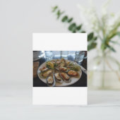 Carte Postale Moules (Debout devant)