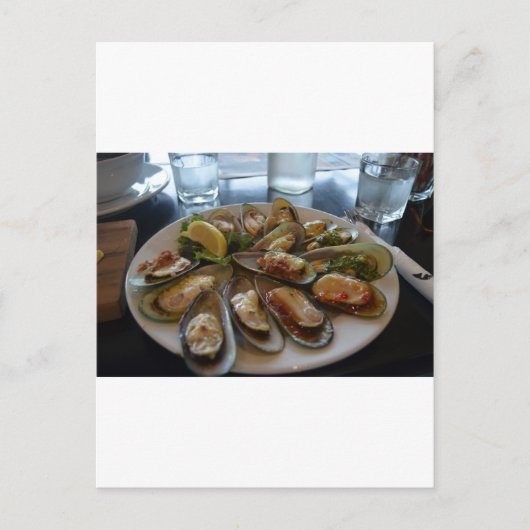 Carte Postale Moules (Devant)