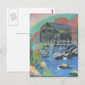 Carte Postale Moulin (Devant / Derrière)