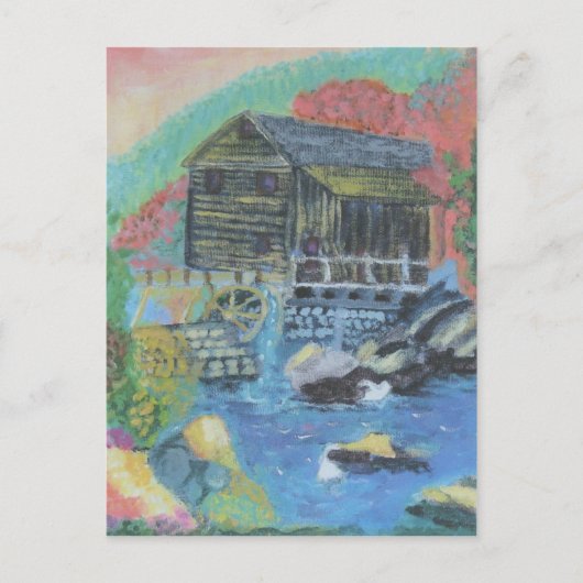 Carte Postale Moulin (Devant)