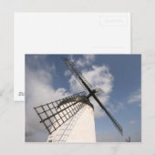 Carte Postale Moulin (Devant / Derrière)