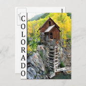 Carte Postale moulin à cristaux (Devant / Derrière)