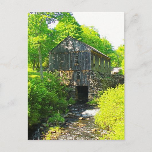 Carte Postale Moulin au parc d'état de Moore (Devant)