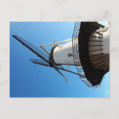 Carte Postale Moulin aux Pays-Bas, à Willemstad. (Devant)