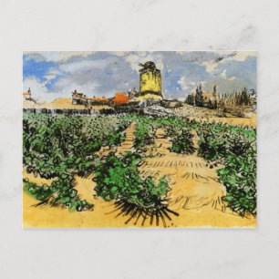 Carte Postale Moulin d'Alphonse Daudet, Vincent van Gogh