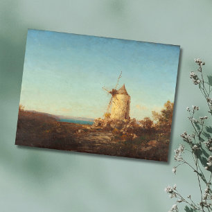 Carte Postale Moulin De Saint-Miter, Près De Martigues