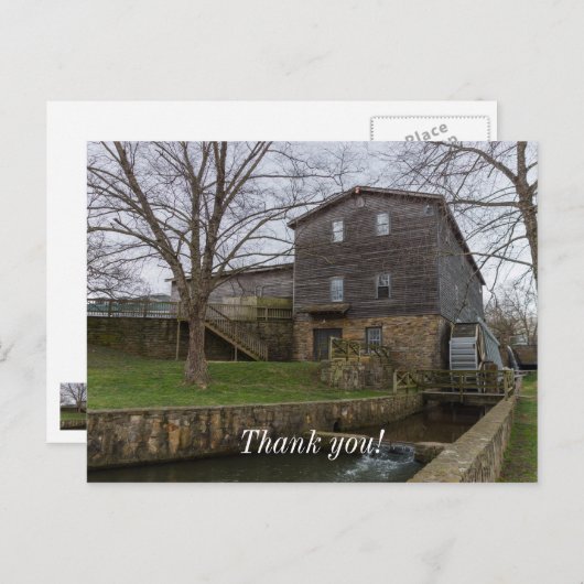 Carte Postale Moulin Edwards (Devant / Derrière)