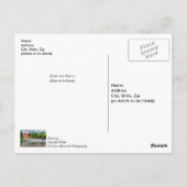 Carte Postale Moulin et cascade de War Eagle Vous manquant (Dos)