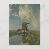 Carte Postale Moulin hollandais à polders Paul Gabriël (Devant)