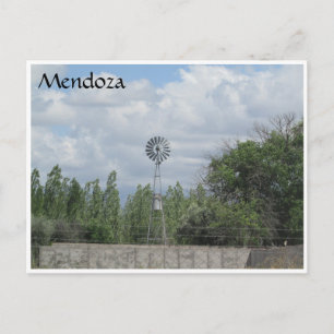 Carte Postale moulin mendoza
