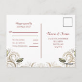 Carte Postale Mouline Rouge Dark and Moody rsvp (Dos)