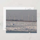 Carte Postale moulins à vent de Buffalo, NY (Devant / Derrière)