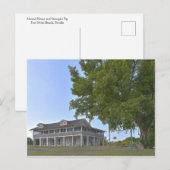 Carte Postale Mound House et Strangler Fig, Floride (Devant / Derrière)
