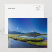Carte Postale Mount Bachelor Lens Flare (Devant / Derrière)