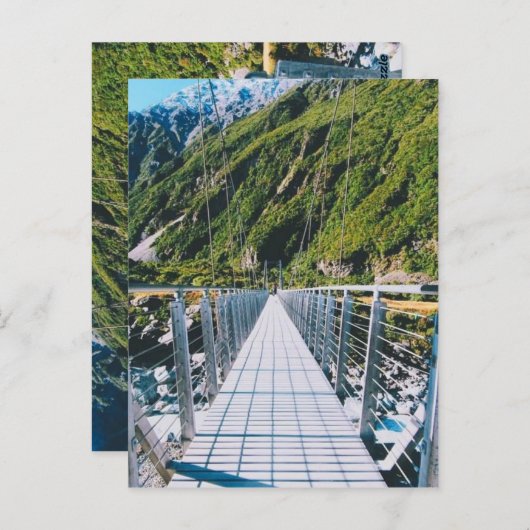 Carte Postale Mount Cook - New Zealand (Devant / Derrière)