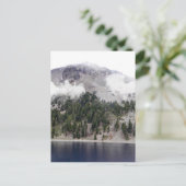 Carte Postale Mount Lassen Volcano in the clouds (Debout devant)