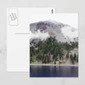 Carte Postale Mount Lassen Volcano in the clouds (Devant / Derrière)