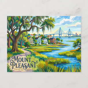 Carte Postale Mount Pleasant États-Unis