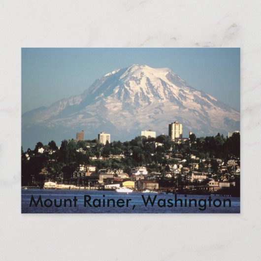 Carte postale Mount Rainer, Washington (Devant)