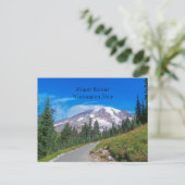 Carte Postale Mount Rainier, État de Washington (Debout devant)