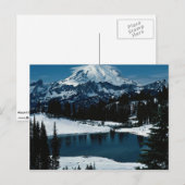 Carte Postale Mount Rainier, État de Washington, États-Unis Hive (Devant / Derrière)