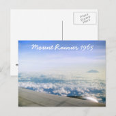 Carte postale Mount Rainier Washington (Devant / Derrière)
