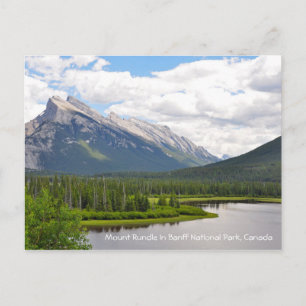 Carte Postale Mount Rundle in Banff National Park, Canada