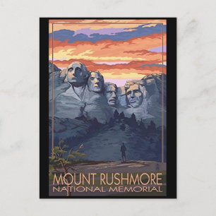 Carte Postale Mount Rushmore