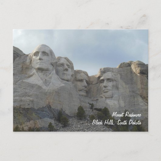 Carte postale Mount Rushmore (Devant)