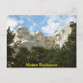 Carte postale Mount Rushmore (Devant)