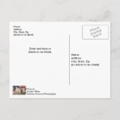 Carte postale Mount Rushmore America 250 (Dos)